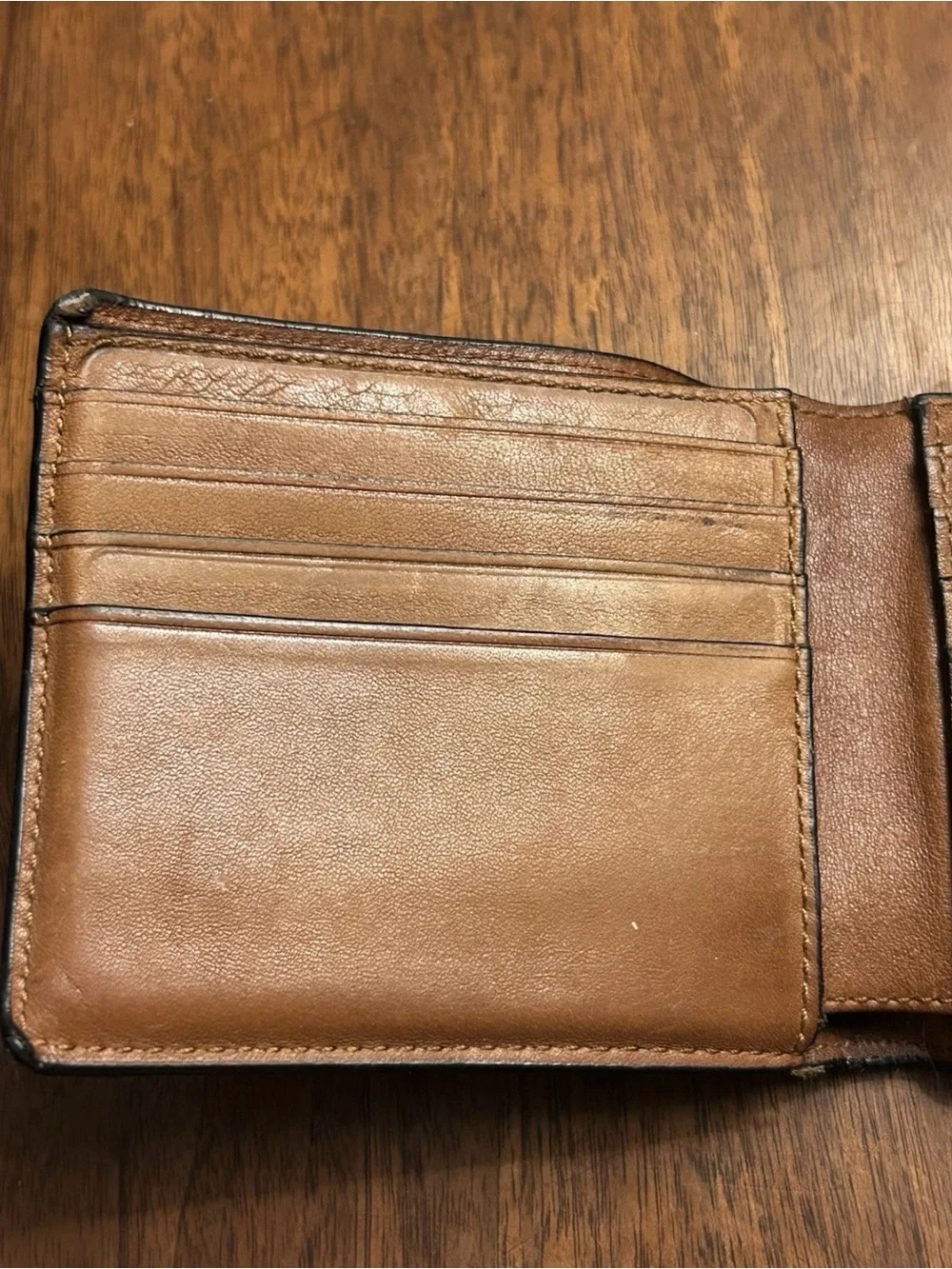 Coach Brown Bifold Wallet
